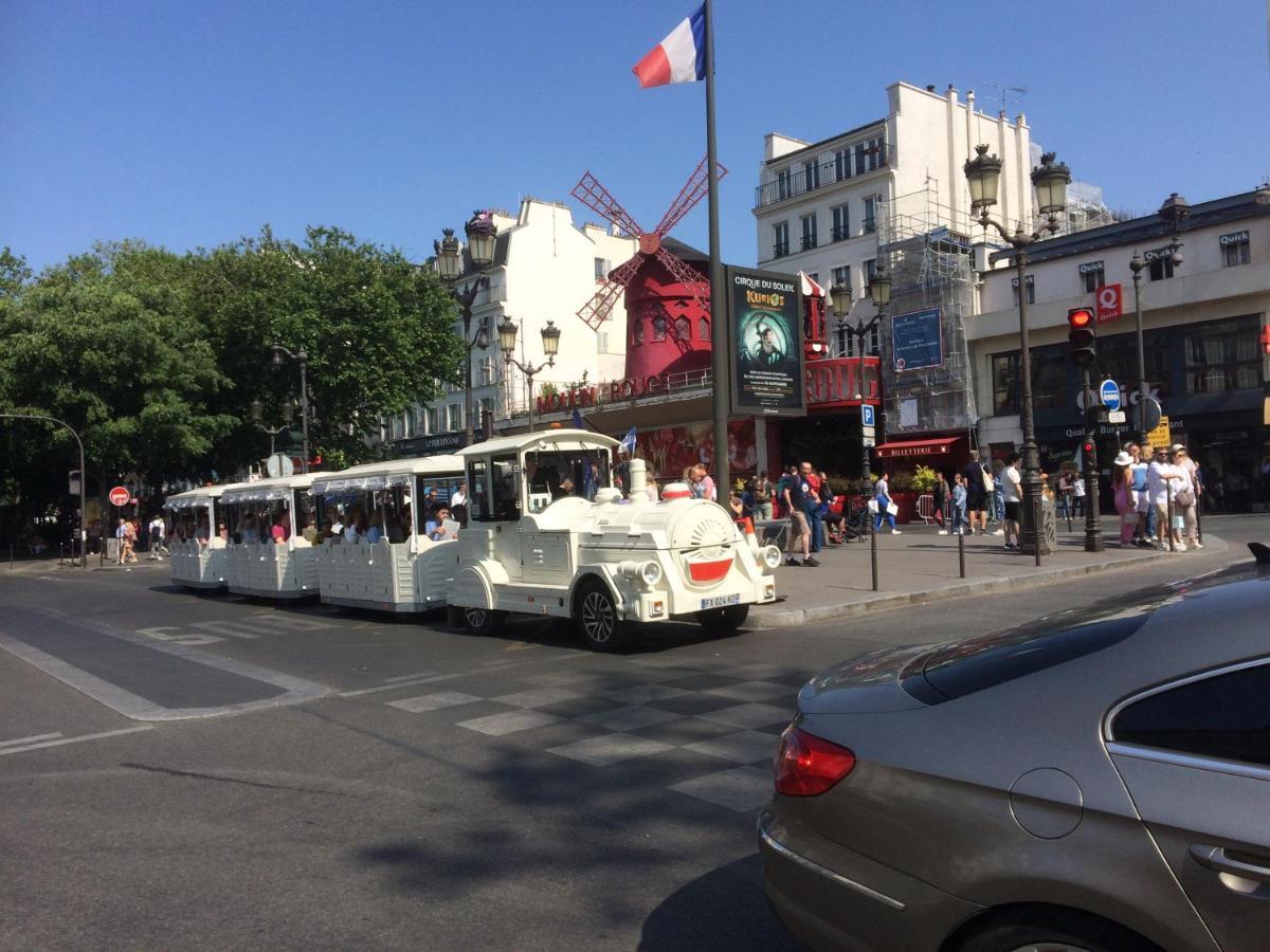 Studio Pigalle De 25 M2 - 2 Lits Simples Type Gigogne Pour 2 Personnes - Quartier Touristique De Paris - 2 Minutes De La Station Metro Pigalle ,Petit Train Vers La Butte Montmartre-Cabaret Moulin Rouge A 200 M,Cabaret Chez Michou-Restaurants-Saunas 파리 외부 사진